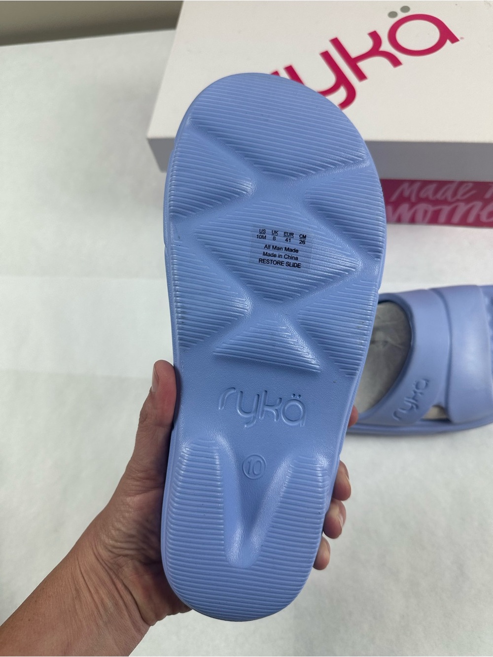 Ryka Re-Zorb Lite Made For Women Slides - Picture 6 of 8